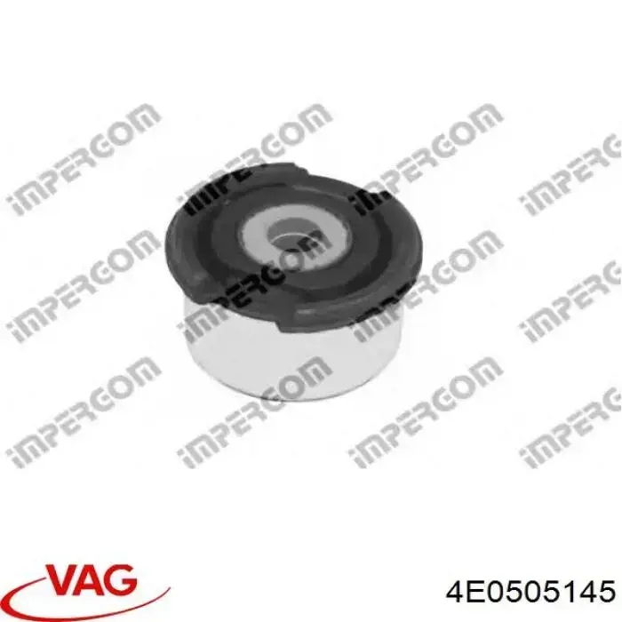 Do koszyka 4E0505145 VAG Silentblock tylnej belki