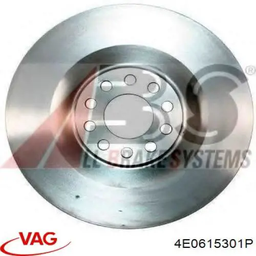 Tarcza hamulcowa przednia VAG 4E0615301P cena, od 112,89 USD