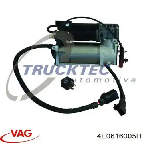 Kompresor zawieszenia pneumatycznego VAG 4E0616005H cena, od 297,97 USD