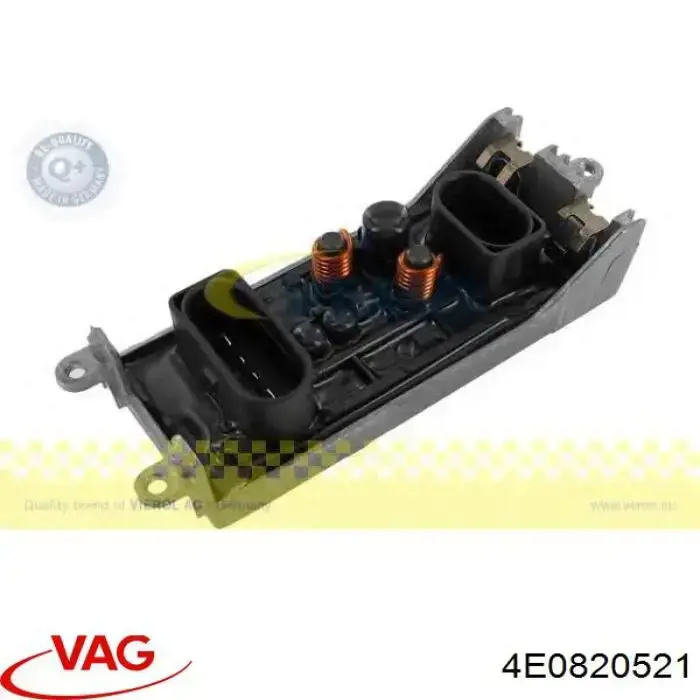 Rezystor wentylatora nagrzewnicy (ogrzewacza kabiny) Audi A8 D3 sedana (4E2, 4E8) (2002 - 2010) cena, od 82,28 USD