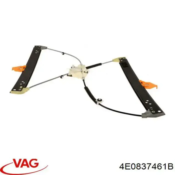 4E0837461 VAG Mechanizm podnoszenia szyby drzwi przednich lewych