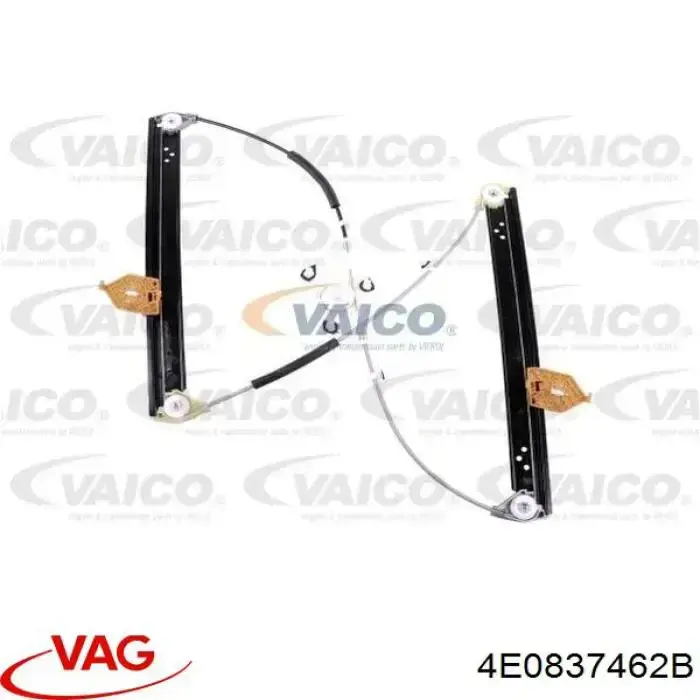 Mechanizm podnoszenia szyby drzwi przednich prawych Audi A8 D3 sedana (4E2, 4E8) (2002 - 2010) cena, od 104,35 USD