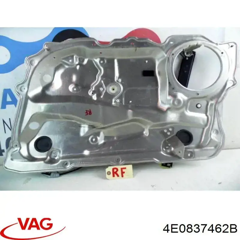 Do koszyka Mechanizm podnoszenia szyby drzwi przednich prawych Audi A8 D3 4E2, 4E8
