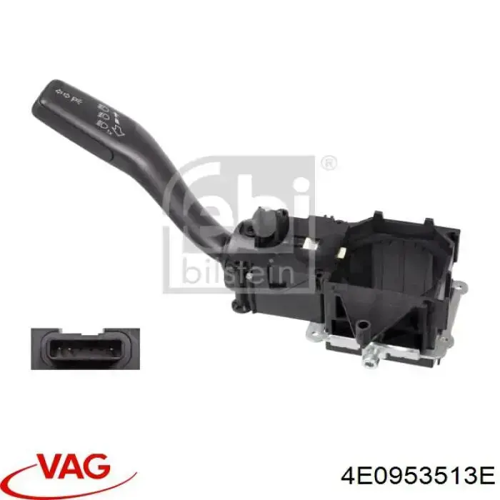 Przełącznik zespolony lewy VAG 4E0953513E cena, od 45,97 USD