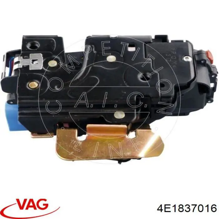 Do koszyka 4E1837016 VAG Zamek drzwi przednich prawych