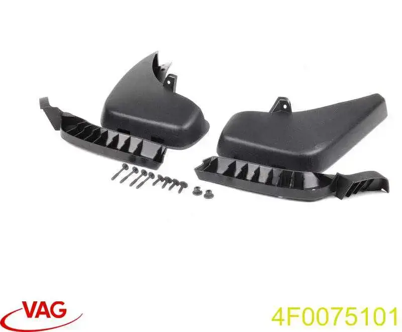 Chlapacze tylne, komplet do Audi A6 C6 4F2