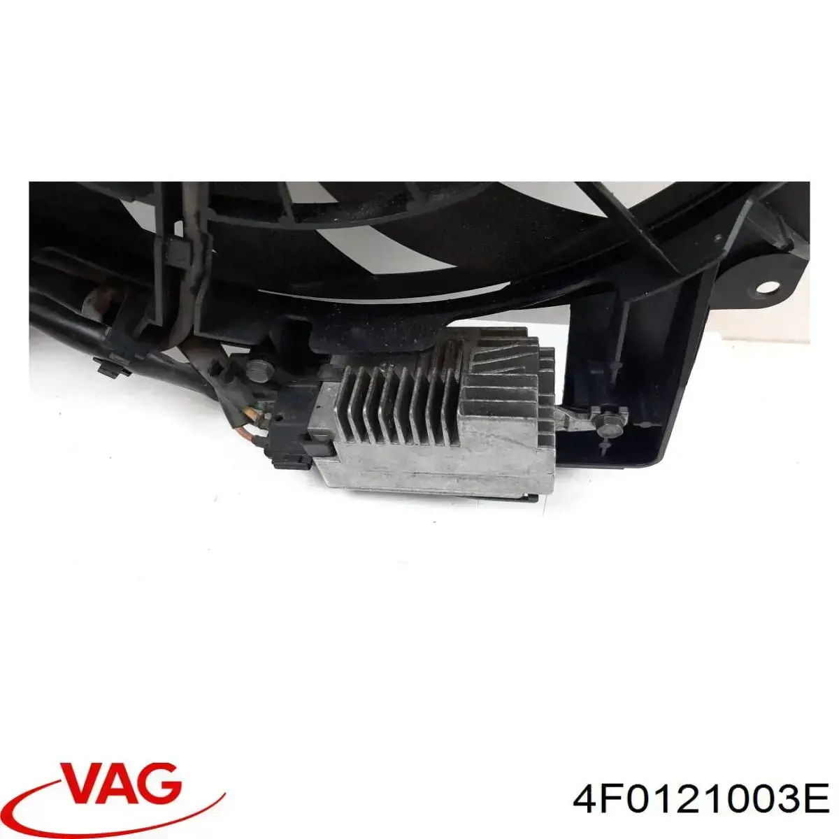 Wentylator elektryczny układu chłodzenia, kompletny (silnik+wirnik) prawy VAG 4F0121003E cena, od 74,80 USD