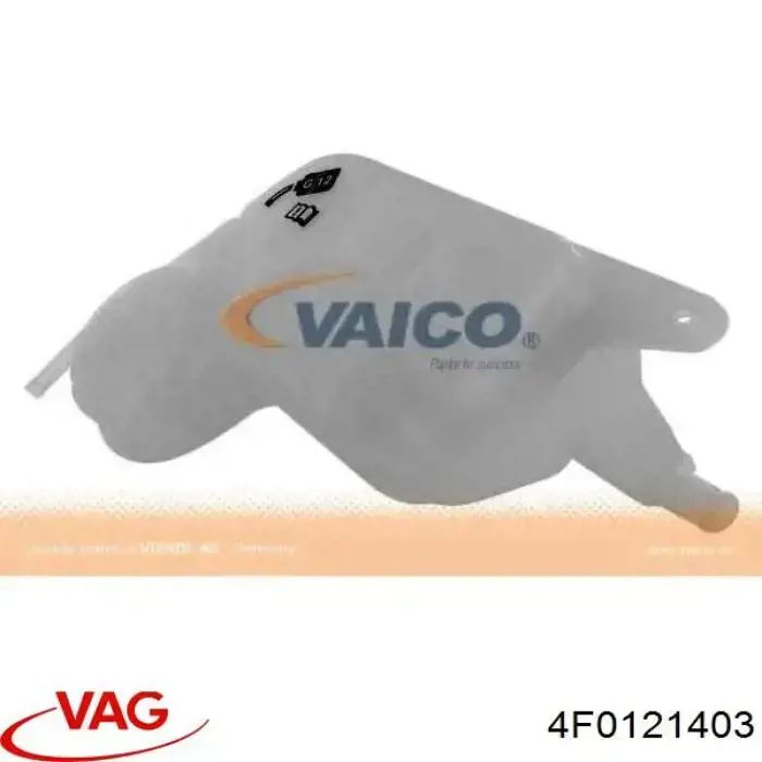 Do koszyka 4F0121403 VAG Zbiorniczek wyrównawczy układu chłodzenia