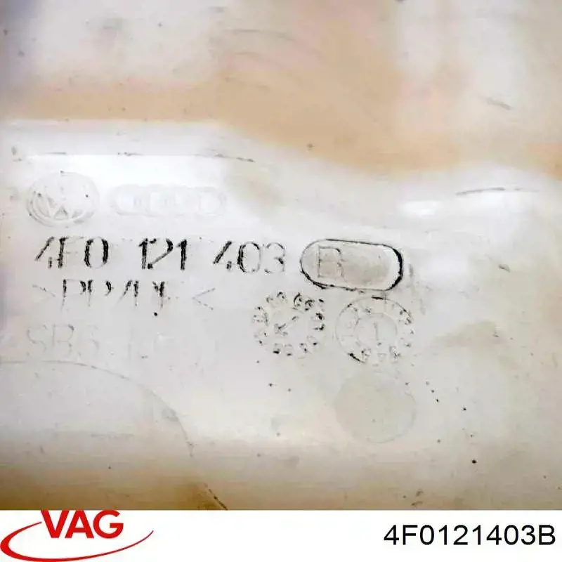 Do koszyka 4F0121403B VAG Zbiorniczek wyrównawczy układu chłodzenia
