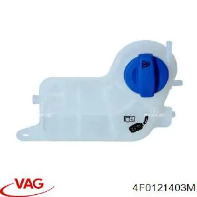 Zbiorniczek wyrównawczy układu chłodzenia VAG 4F0121403M