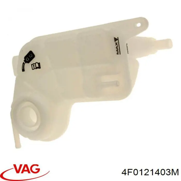Do koszyka 4F0121403M VAG Zbiorniczek wyrównawczy układu chłodzenia
