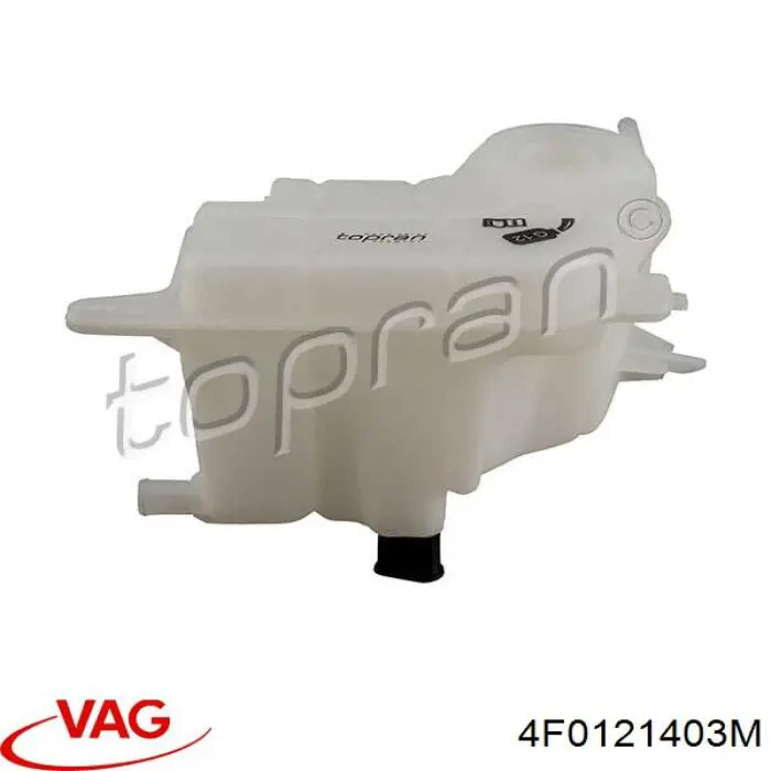 Zbiorniczek wyrównawczy układu chłodzenia VAG 4F0121403M cena, od 73,29 USD