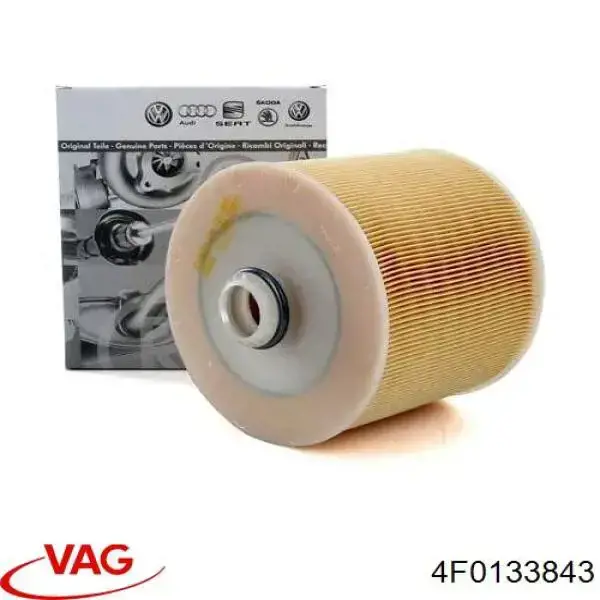 4F0133843 VAG Filtr powietrza