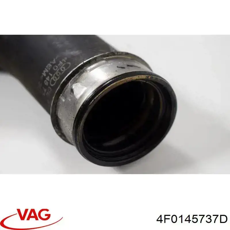 Do koszyka 4F0145737D VAG Przewód (króciec) intercoolera