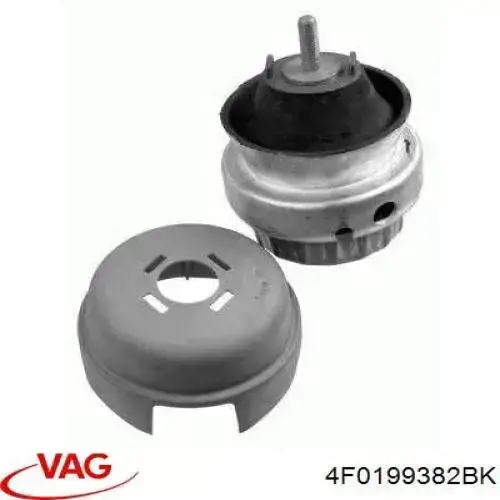 4F0199382BK VAG Poduszka (podpora) silnika prawa