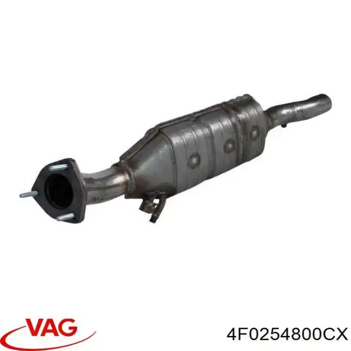 Do koszyka 4F0254800CX VAG Filtr cząstek stałych układu wydechowego