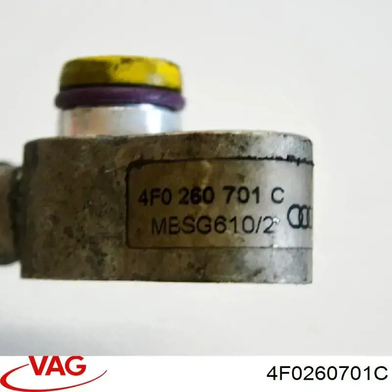 Przewód klimatyzacji, od sprężarki do chłodnicy VAG 4F0260701C cena, od 66,11 USD