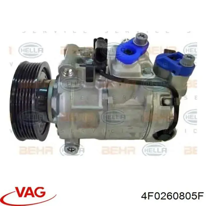 4F0260805F VAG Sprężarka klimatyzacji