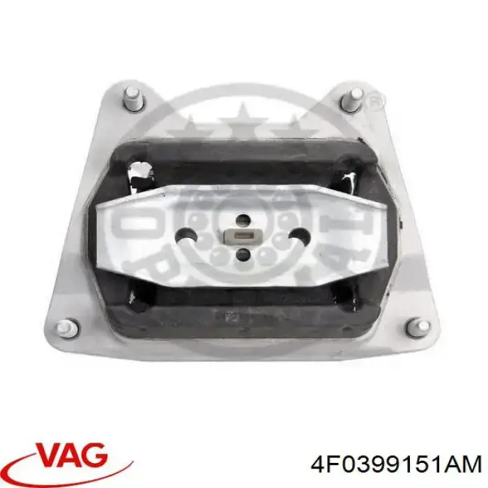Poduszka (podpora skrzyni biegów) VAG 4F0399151AM cena, od 53,03 USD
