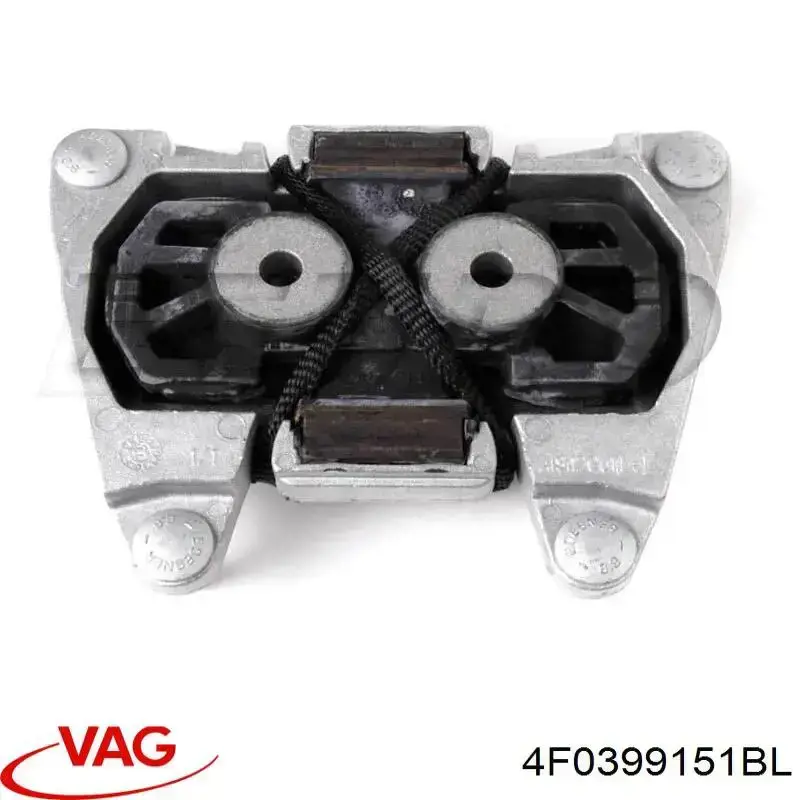 Poduszka (podpora skrzyni biegów) VAG 4F0399151BL cena, od 84,06 USD
