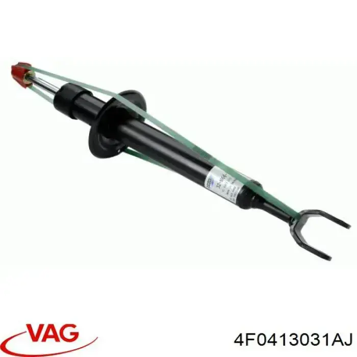 Do koszyka 4F0413031AJ VAG Amortyzator przedni