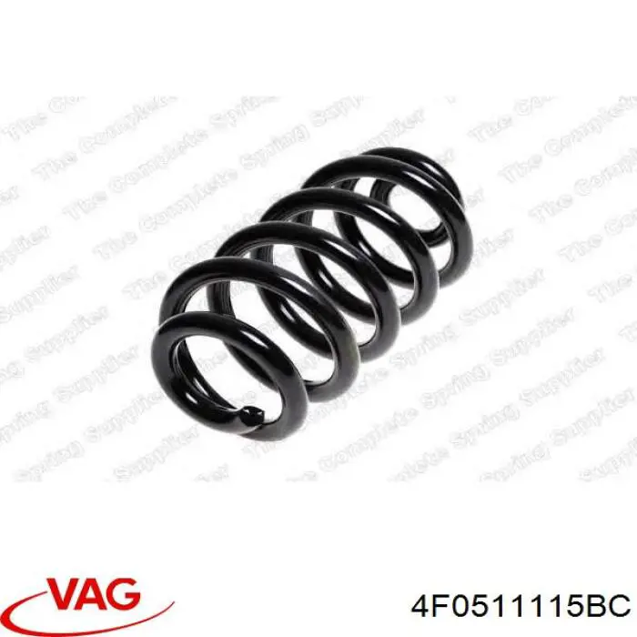 Do koszyka 4F0511115BC VAG Sprężyna tylna