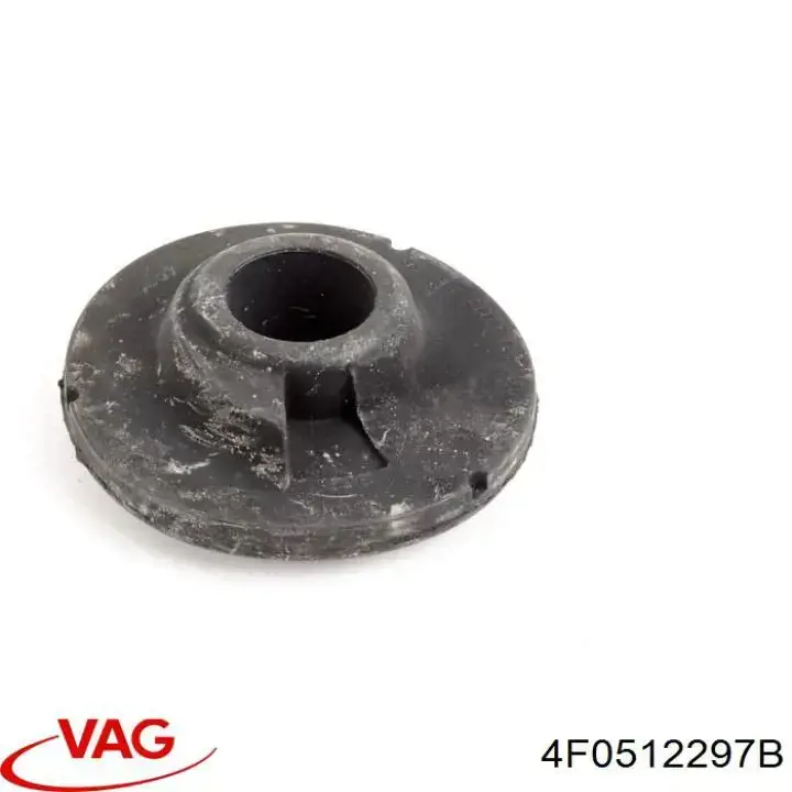 Podkładka (pierścień gumowy) sprężyny tylnej dolny VAG 4F0512297B cena, od 45,37 USD