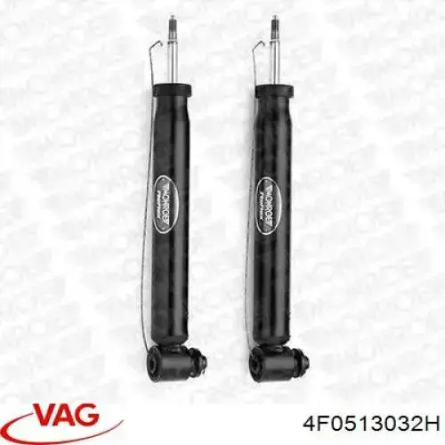 Do koszyka 4F0513032H VAG Amortyzator tylny