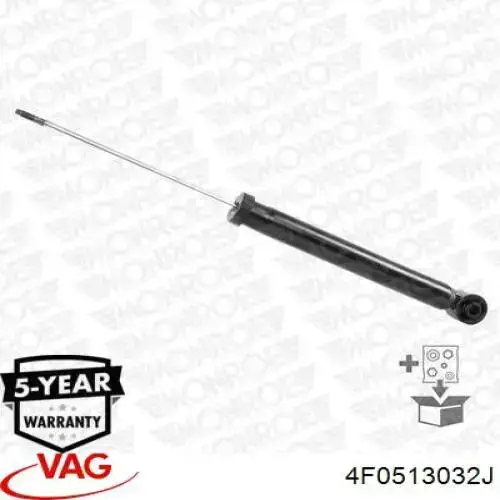 Amortyzator tylny VAG 4F0513032J cena, od 55,91 USD
