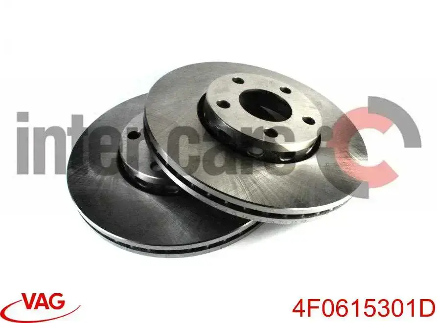 Tarcza hamulcowa przednia VAG 4F0615301D cena, od 61,79 USD