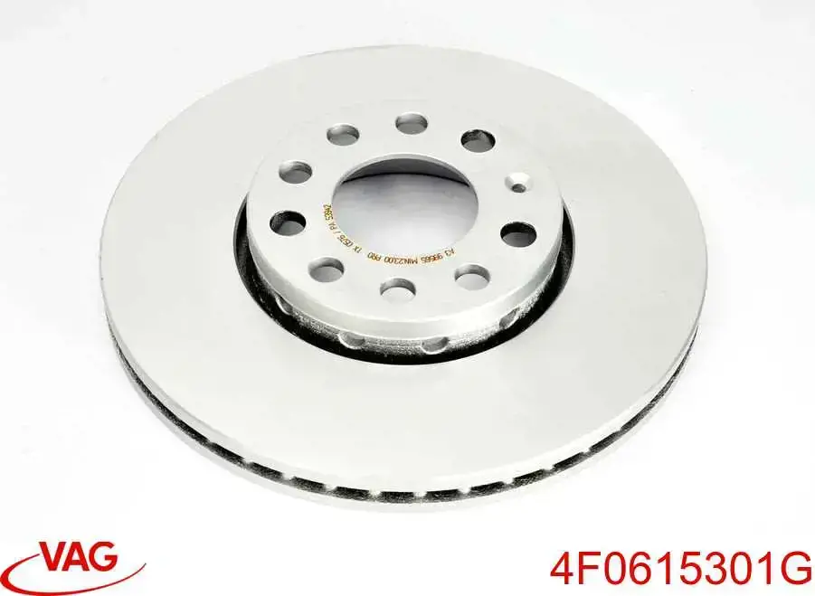 4F0615301G VAG Tarcza hamulcowa przednia