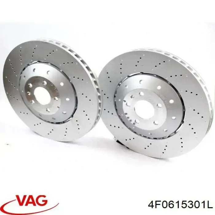 Tarcza hamulcowa przednia VAG 4F0615301L cena, od 604,47 USD