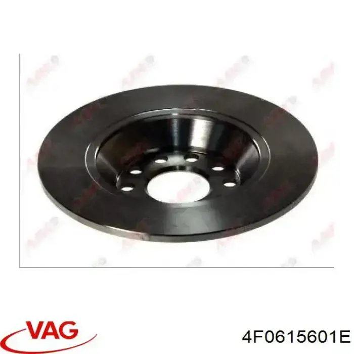 Tarcza hamulcowa tylna VAG 4F0615601E cena, od 68,40 USD