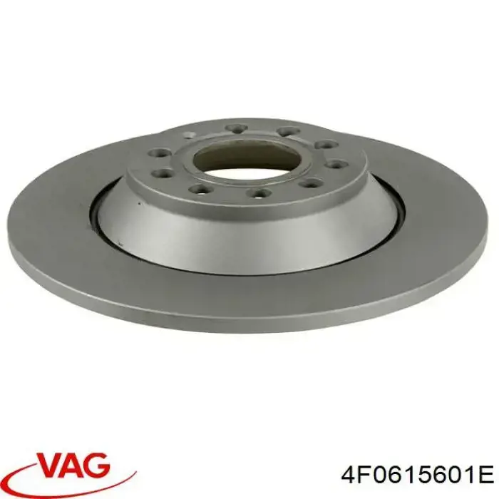 4F0615601E VAG Tarcza hamulcowa tylna