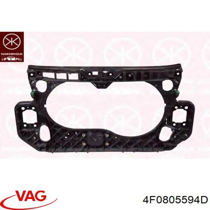 Osłona chłodnicy kompletna (panel mocowania reflektorów) VAG 4F0805594D cena, od 178,77 USD