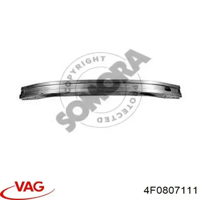 4F0807111 VAG Wzmocnienie zderzaka przedniego
