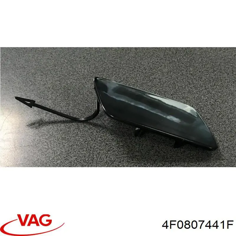 4F0807441F VAG Zaślepka haku holowniczego zderzaka przednia