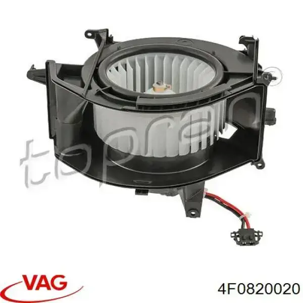 Silniczek wentylatora nagrzewnicy (ogrzewacza wnętrza) VAG 4F0820020 cena, od 67,29 USD