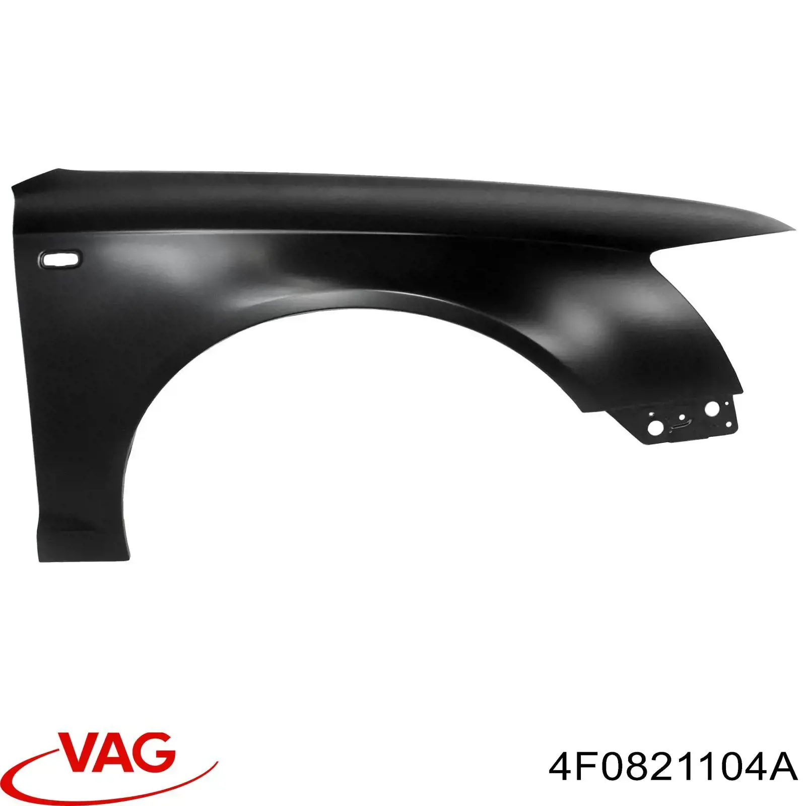 4F0821104A VAG Błotnik przedni prawy