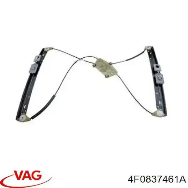 4F0837461A VAG Mechanizm podnoszenia szyby drzwi przednich lewych