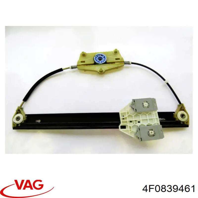4F0839461 VAG Mechanizm podnoszenia szyby drzwi tylnych lewych
