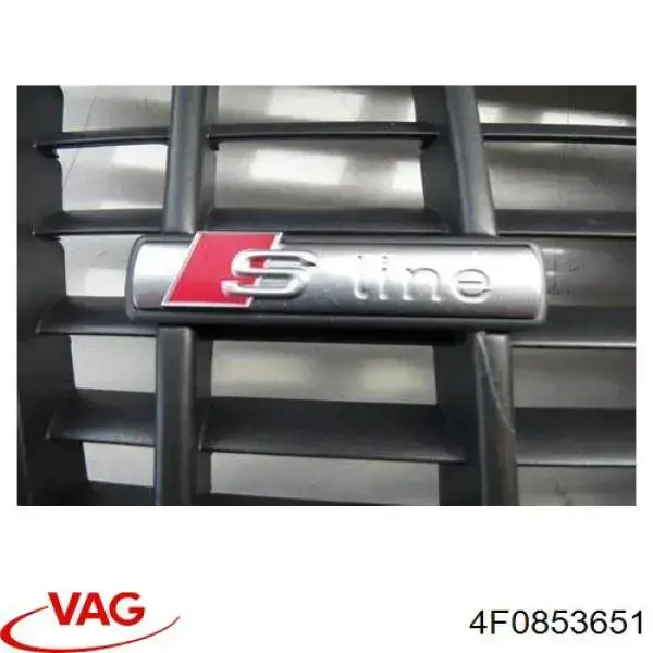 Atrapa chłodnicy VAG 4F0853651 cena, od 116,35 USD