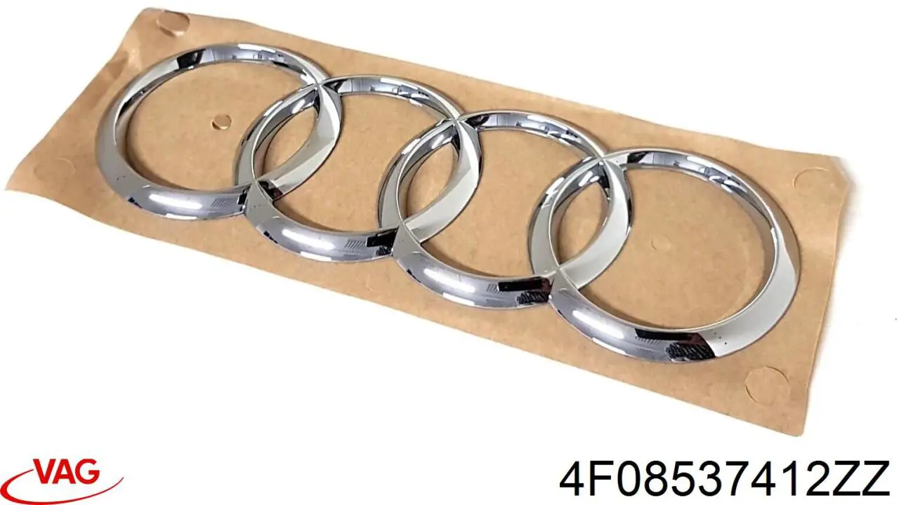 Emblemat na klapę bagaznika (znaczek firmowy) VAG 4F08537412ZZ cena, od 91,70 USD