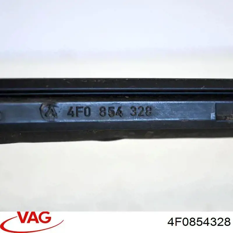 Listwa ochronna szyby przedniej prawa VAG 4F0854328A01C cena, od 43,15 USD