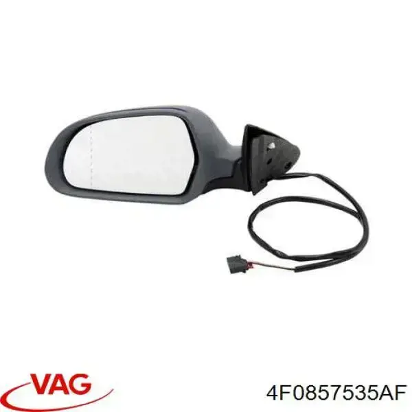 4F0857535AF VAG Wkład lusterka wstecznego lewego