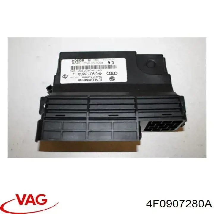 Sterownik instalacji elektrycznej wnętrza VAG 4F0907280A cena, od 37,46 USD