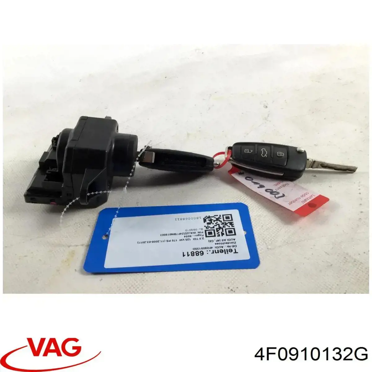  Kostka stacyjki zapłonowej Audi Q7 