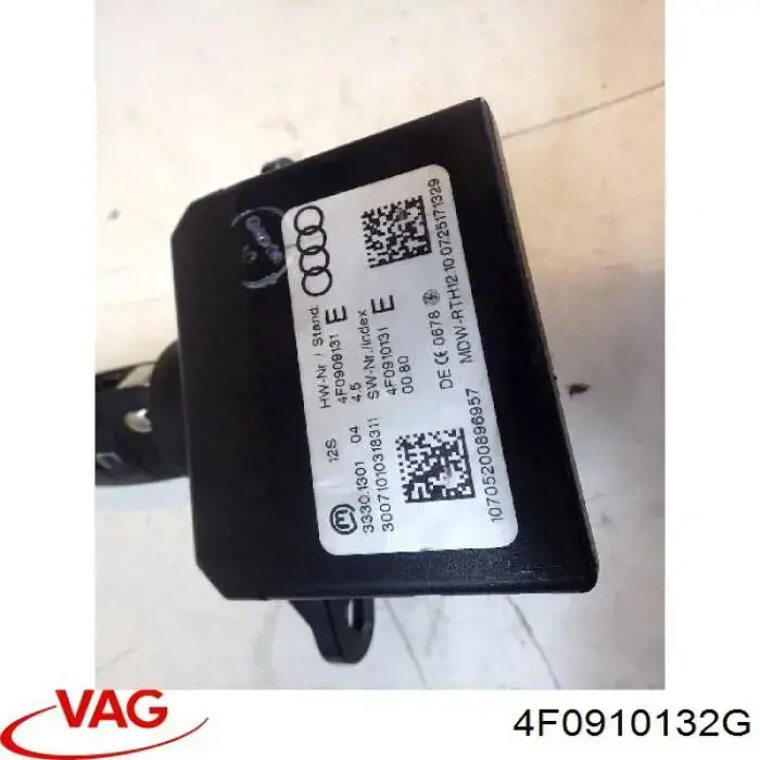 Do koszyka 4F0910132G VAG Kostka stacyjki zapłonowej