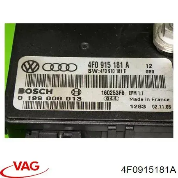 Bateria (akumulator) VAG 4F0915181A cena, od 125,99 USD