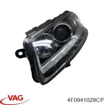 Do koszyka 4F0941029CP VAG Reflektor lewy